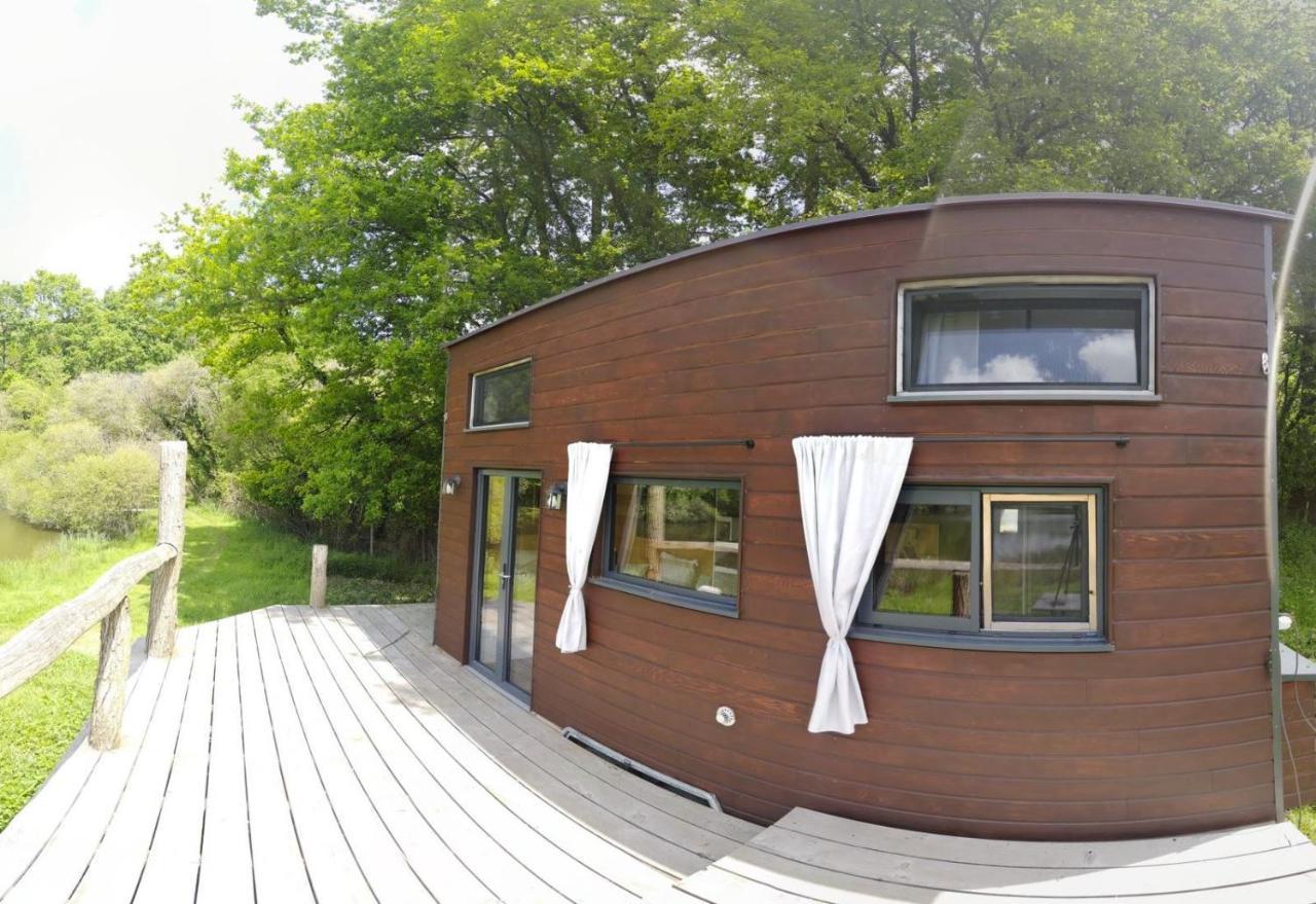 Saint-BazileLa Tiny House Terra Nostraアパートメント エクステリア 写真