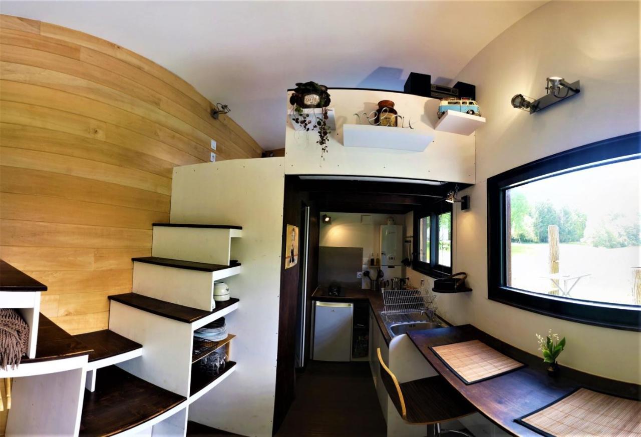 Saint-BazileLa Tiny House Terra Nostraアパートメント エクステリア 写真